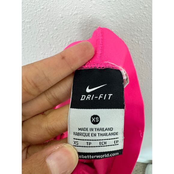 Nike Dri-FIT Just Do It Running Shorts Black Pink Size XS - Picture 7 of 7